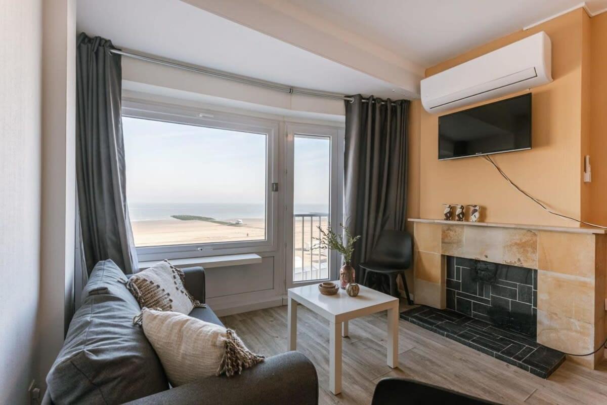 Huswell - Enjoyable Apartment With Sea View De Haan Kültér fotó